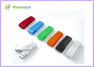 Chine Les mini bâtons en plastique d'USB de torsion/éclair adapté aux besoins du client conduit avec 64GB à vendre