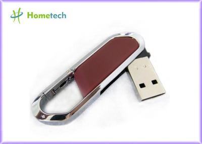 China Metal Brown Twist USB Sticks , Customized 4G High Speed USB Flash Drive for sale