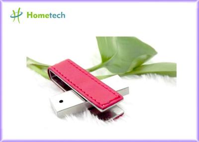 China La torsión USB del cuero/del metal pega adaptable con el sellado del logotipo en venta