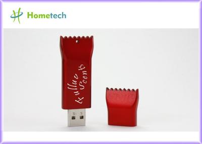 China Red Plastic USB Flash Drive 512MB 1GB ABS for Gift , cool usb sticks for sale