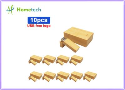 China Memoria USB de bambú de madera reciclada 16GB 3,0 Eco amistoso con la caja de madera en venta