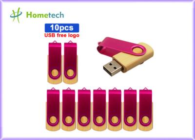 China USB 2.0 3.0 Metal Bamboo Wooden USB Stick High Speed Logo Customized Eco Friendly for sale