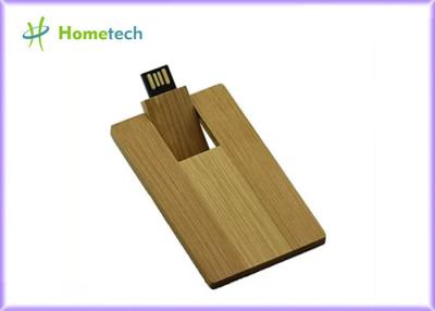 China Carbonized Bamboo Card 16GB Wooden USB Flash Drive Logo Engraved Wooden USB 64 GB 2tb Flash Drive for sale