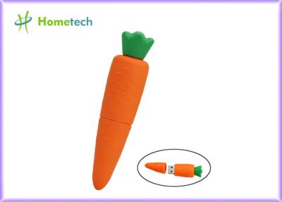 China Cartoon Carrot Fruit Vegetables Shape Usb C Pendrive 8Gb 16Gb 32Gb Usb 2.0 for sale