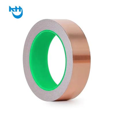 China OEM Double Sided Industrial Adhesive Tape Conductive Self Adhesive Copper Foil Tape for sale
