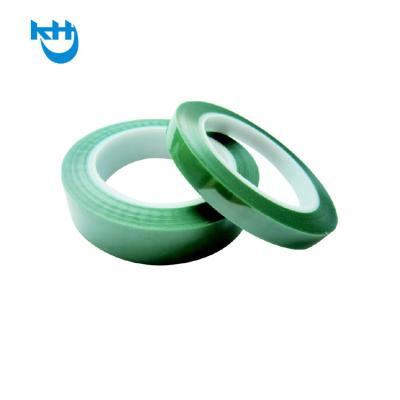 China PET Green High Temperature Resistant Tape For Painting Shielding PCB Circuit Board for sale