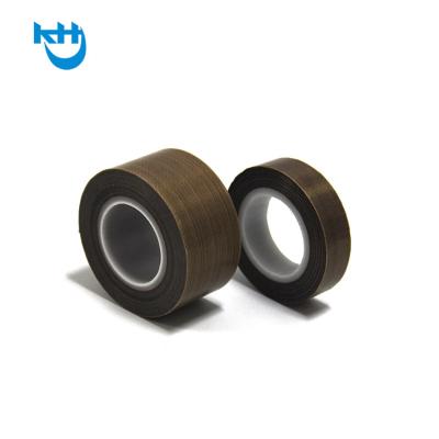 China Cloth Base PTFE Coating Heat Resistant Electrical Insulation Tape With Silicone Adhesive for sale