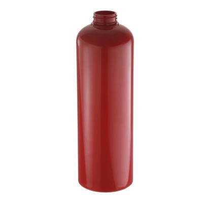 China Recyclable Empty Lotion Dispenser Bottle 900ml Large Capacity Red Plastic for sale