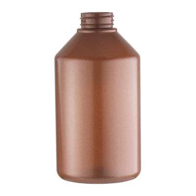 China Customized Lotion Dispenser Bottle 550ml Matte Pink Foam Milk Nude Pump Bottle for sale