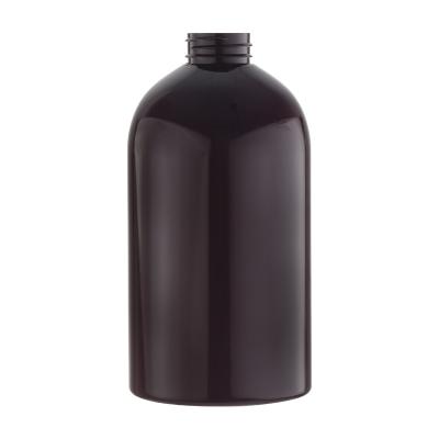 China Dark Purple Lotion Pump Bottle Large Capacity PET PCR PP 700ml for sale