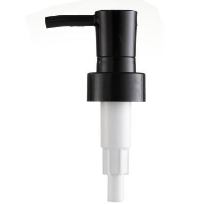 China Black Nail Polish Remover Pump Round Nozzle Emulsion Refillable Lotion Pump 33 410 OEM ODM for sale