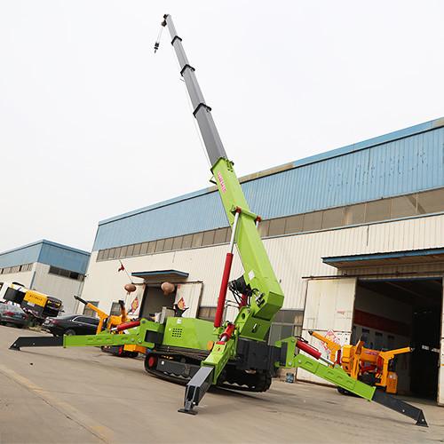 Quality 8 Ton Lifting Crawler Crane ZHONGMEI AC380V Electric Movable Mini Cranes for sale