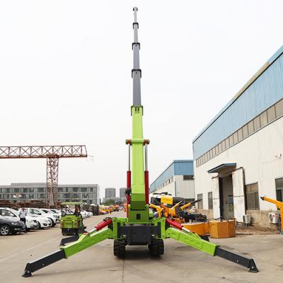 China Correa eslabonada Crane Spider del grado 8t Mini Spider Craner Control Electric de la maquinaria 360 del camino en venta