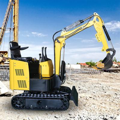 China Small Hydraulic Backhoe Digger Orchard Greenhouse 1 Ton Micro Excavation Machine for sale