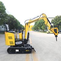Quality ZHONGMEI Farm Use Small Digger Earth Moving Machinery Mini Crawler Excavator for sale