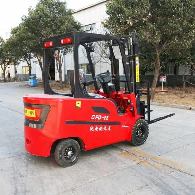 China ZHONGMEI 2.5t Hydraulic Pallets Container Lifting Forklift 60V Electric Forklift for sale