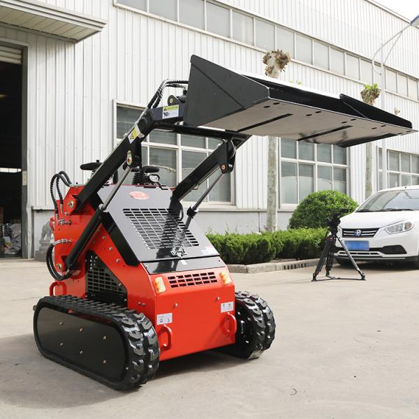 Quality LH380S Tracked Small Crawler Skid Loaders 30% Gradeability Mini Skid Steer Loader for sale
