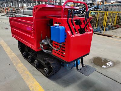 China 3 Ton Mining Tunnel Transporter Dumper Crawler Truck Customizable Tracked Electric Mini Dumper for sale
