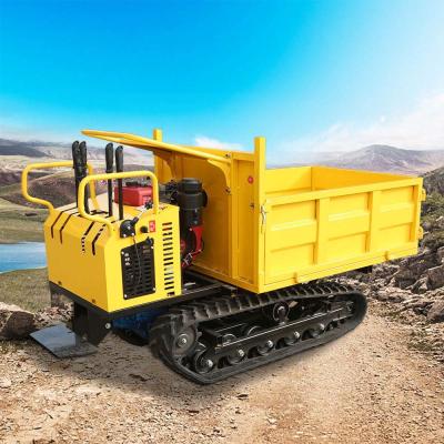 Chine Déchargeur automatique de chargeur de chantier de construction de 3 Ton Crawler Custom Dumper Truck à vendre