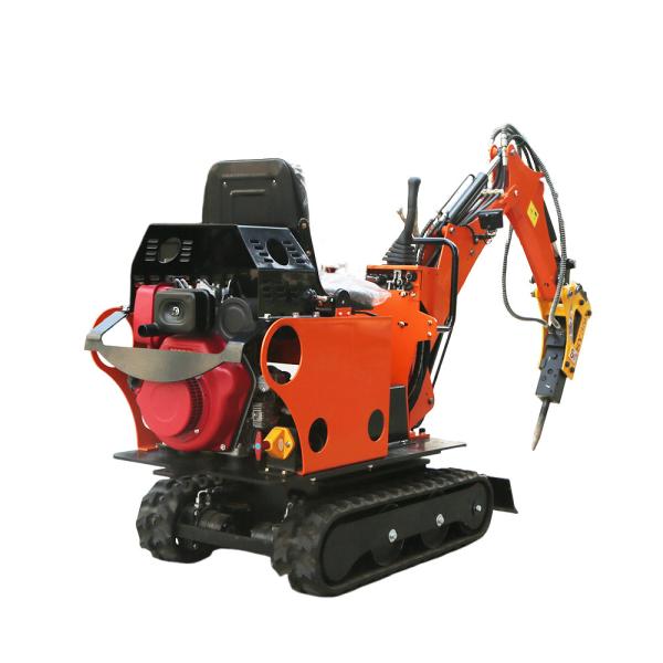 Quality Farm Mini Excavator Digging Trenches ZHONGMEI Small Digger Mini Excavator for sale