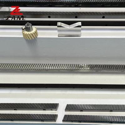 China M1 M2 M3 M4 M5 M6 CNC Machined Steel Helical Gear Rack And Pinion for sale