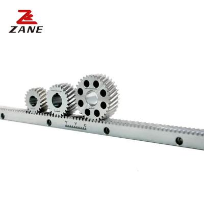 China 1.5M Rack Tooth End Grinding Industrial Motor Metal  Rack And Pinion for sale