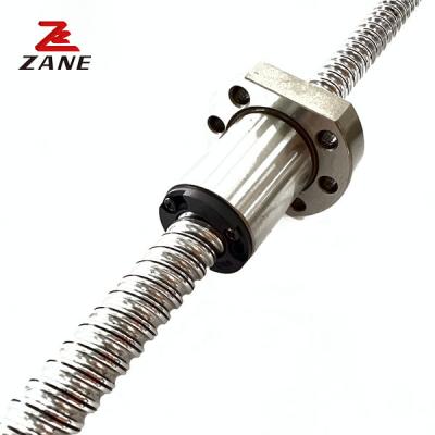 China Linear Motion Helix Lead Screw Smoothly 25mm Ballscrew Shaft End Machinized for sale
