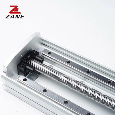 China Fully Enclosed  3500mm Belt Drive Linear Guide Rail 100kg Ball Screw Linear Module for sale
