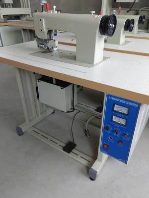 China 20Khz Needleless Ultrasonic Sewing Machine For Various Clothes Bedding Curtains Fabrics Lace en venta