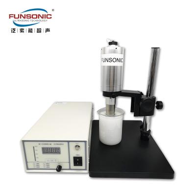 China Experimental Liquid Ultrasonic Processing Equipment 20Khz 500w Sonochemical Application à venda