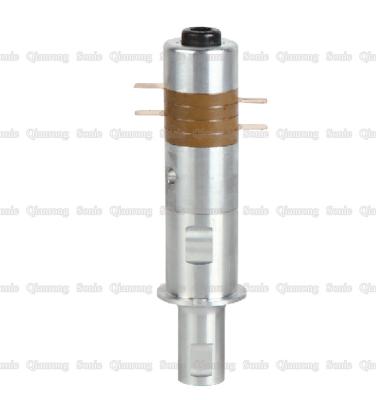 China transductor de la soldadura ultrasónica del tipo de columna 35Khz con el aumentador de presión de aluminio 700w en venta