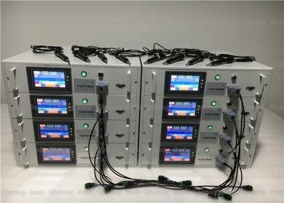 China 70khz, das gleichzeitig Ultraschallschweißens-Ausrüstung 8 Köpfe zusammenarbeiten einbettet zu verkaufen