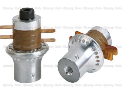 China 300W  40khz Ultrasonic Transducer  25mm Diameter Ceramic For Cutting 4um Amplitude for sale