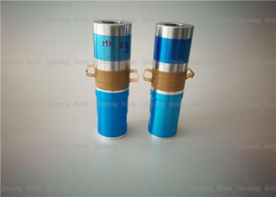 China Tipo transductor de la soldadura ultrasónica, transductor ultrasónico de la pesa de gimnasia del poder más elevado 1500w para el uso de soldadura en venta