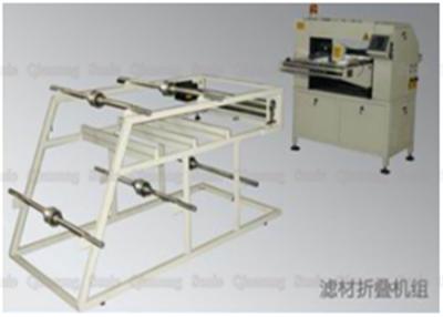 China Máquina plegable del filtro para el proceso plegable del papel en diversas industrias de la filtración en venta