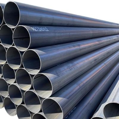 China Spiral Welded Black SSAW Carbon Steel Pipe API 5L X42 - X65 Large Diameter for sale