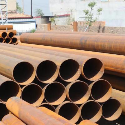 China Spiral Welded Black Painted 3020mm LSAW Steel Pipe for sale
