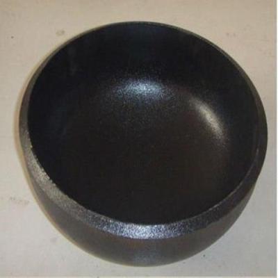 China Matt Finish DN1600 ASTM A234 WPB Carbon Steel Pipe Cap for sale
