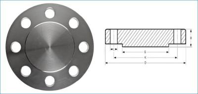 China BLRF Surface ISO9000 ASME B16.5 Carbon Steel Plate Flanges for sale