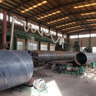 China Bared Black Painting PLS 2 12M SSAW Steel Pipe for sale