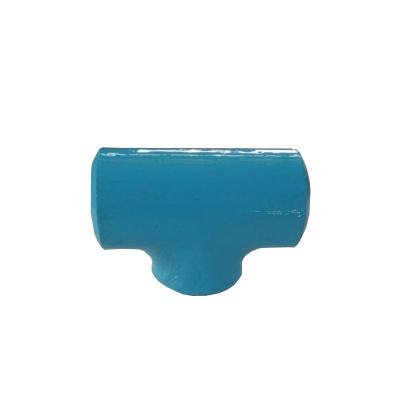 China ASTM A234 Wpb Seamless Sch80 15mm Equal Tee Fitting for sale