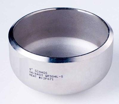 China Butt Welding Sch40 ASME B16.9 A234 Carbon Steel Cap for sale