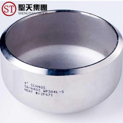 China Customized ASTM A234 SCH10 Carbon Steel Buttweld Caps for sale