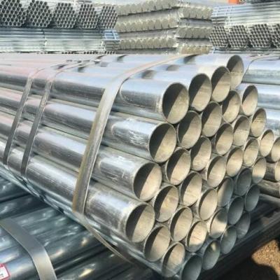 China Parede grossa da tubulação de aço de Astm A53 Bs1387 Erw galvanizada para o gás de óleo à venda