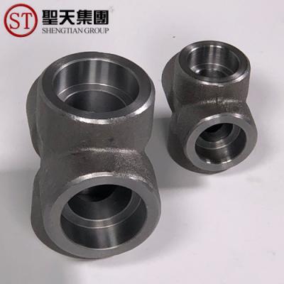 China 3000LBS Socket Ansi B16.11 Carbon Steel Socket Weld Fittings High Pressure Forged for sale