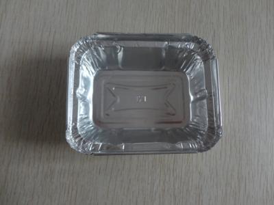 China Rectangle Species Diversity Foil Takeaway Containers With Lid For Catering for sale