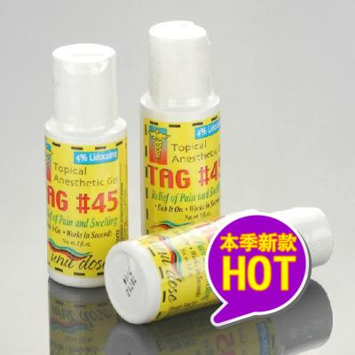 China Professional During Tattoo Anaesthetic CreamTAG#45 Anesthetic Gel No Pain Gel Manufacturer for sale