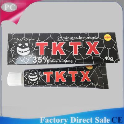 China Black TKTX35% ermanent Makeup Anaesthetic Numb Cream Pain Relief Pain Killer Painless Cream For Eyeliner Eyebrow Tattoo for sale