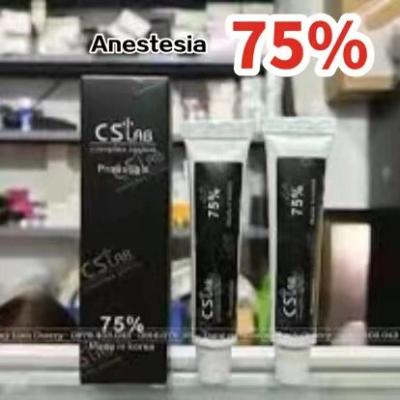China Factory Numb Cream Cslab 75% Best Most Strong Pain Stop Cream Numb Skin Fast Cream for Permanent Makeup Use & Tattoo for sale