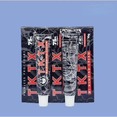 China New Black Tktx 75% Anesthetic Numb Cream Topical Pain Killer Stop Cream for sale